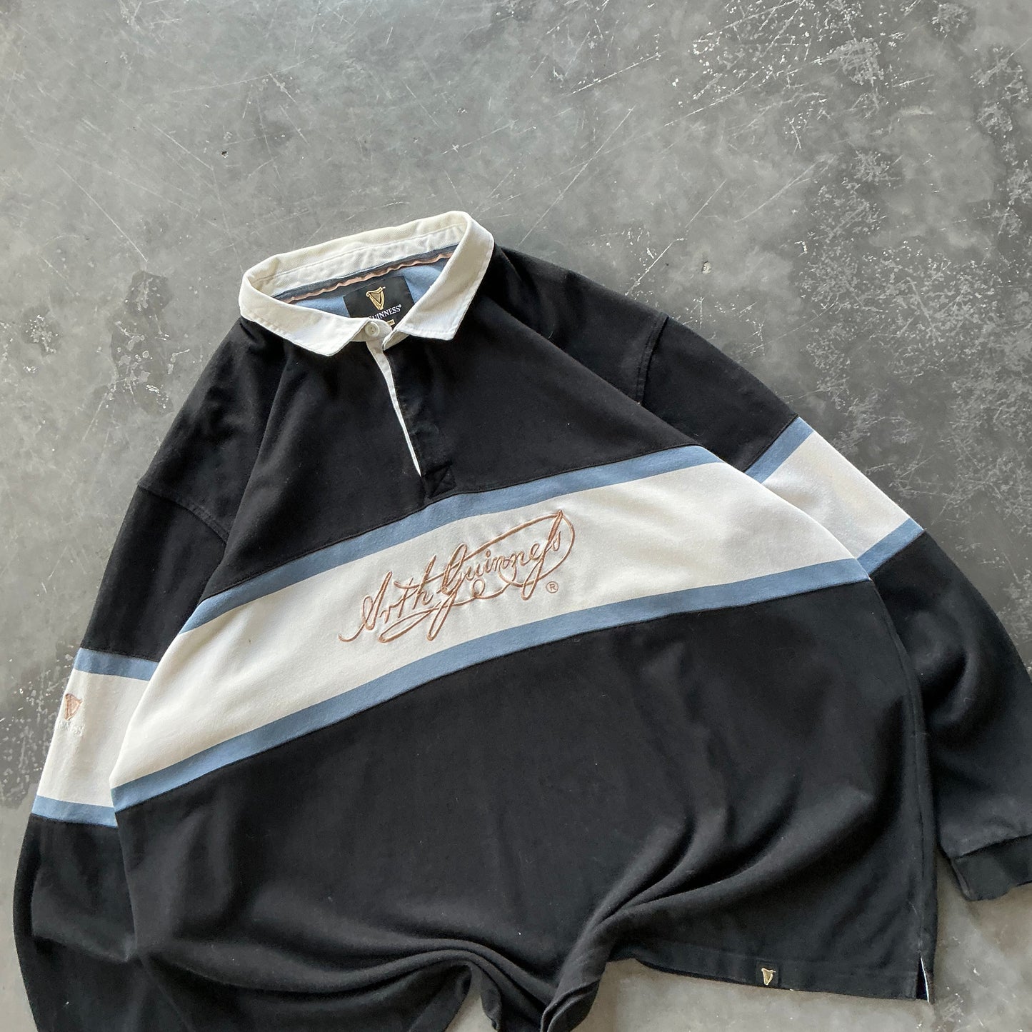 Vintage Guinness Rugby Shirt 2XL