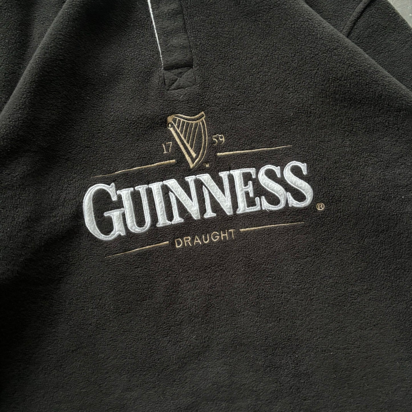 Vintage Guinness Fleece Size Medium