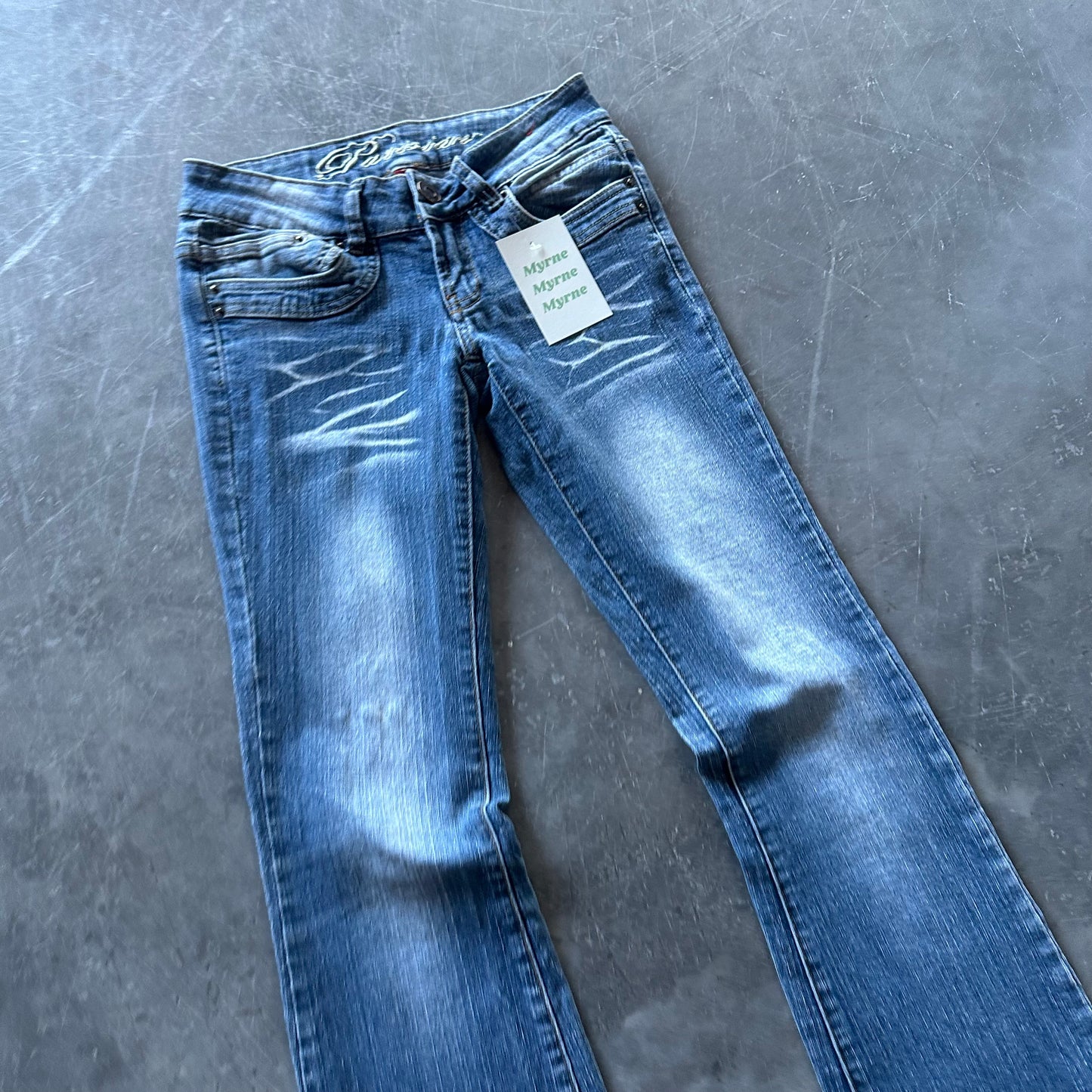 Vintage Denim Flares UK 6