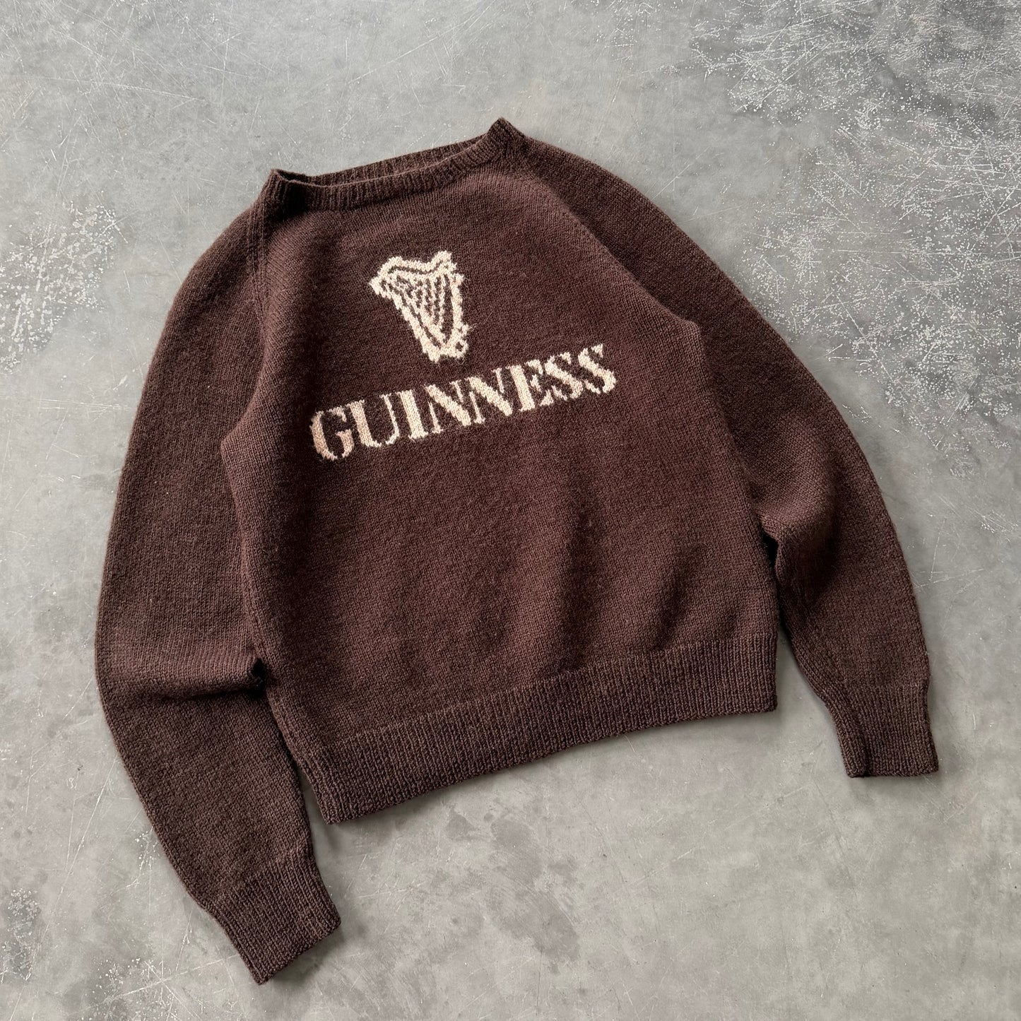 Rare 1980's Guinness Wool Sweater Size XS/S