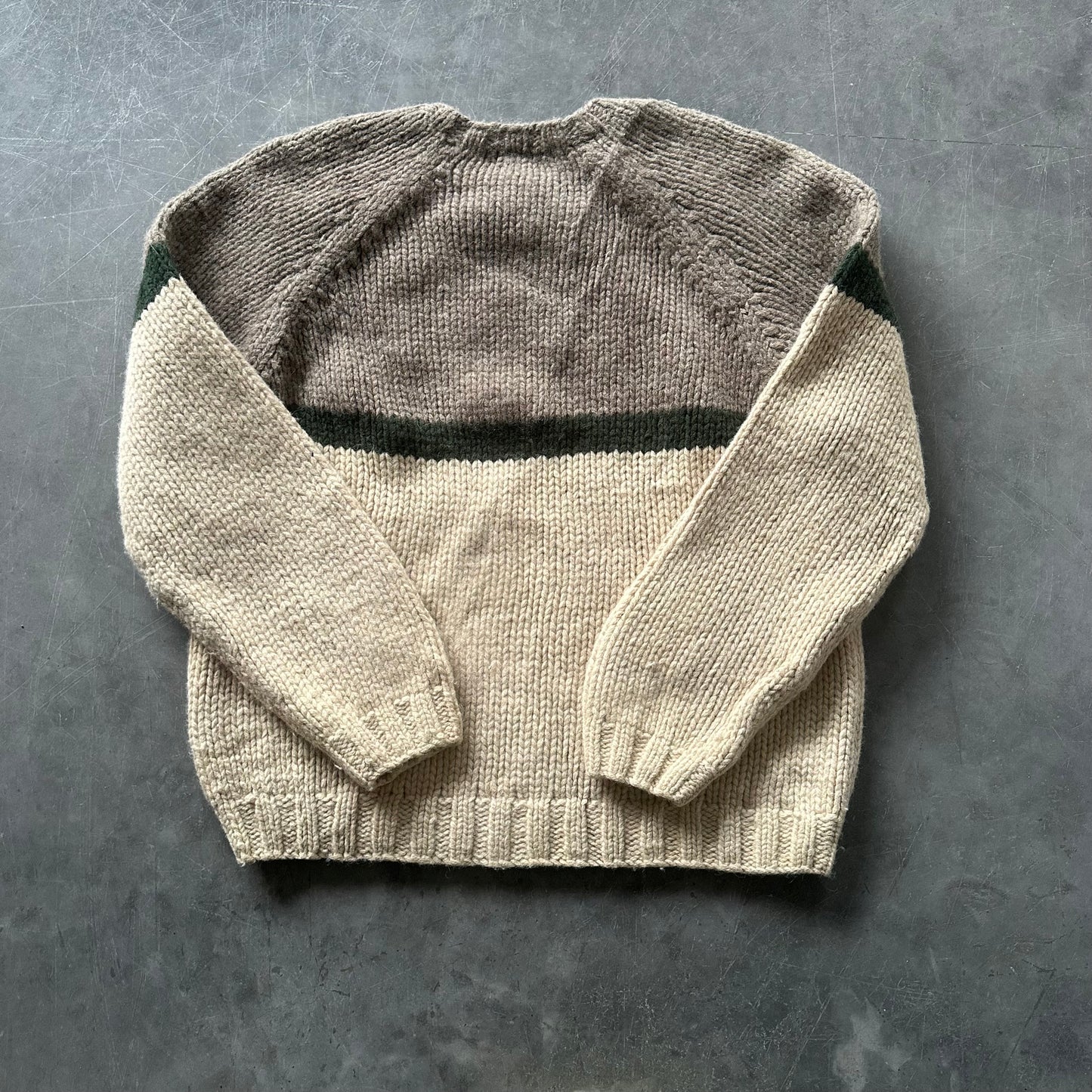 Hand Knitted J.Crew Sweater Size 2XL