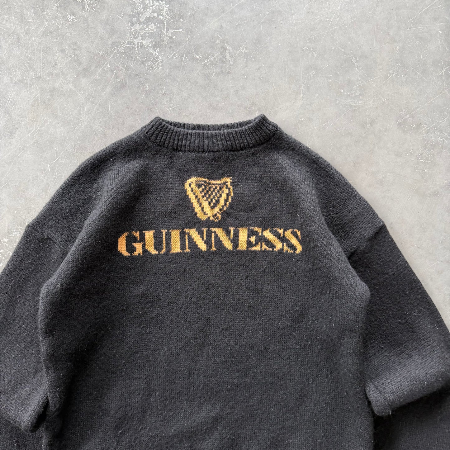 80's Guinness Wool Sweater Size XS