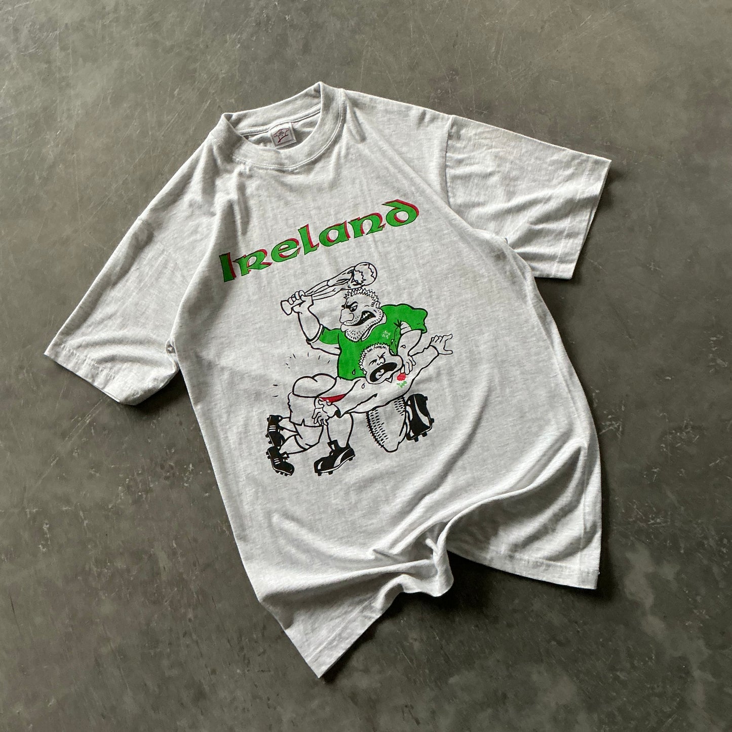 Vintage Ireland V England Rugby Tee Size S