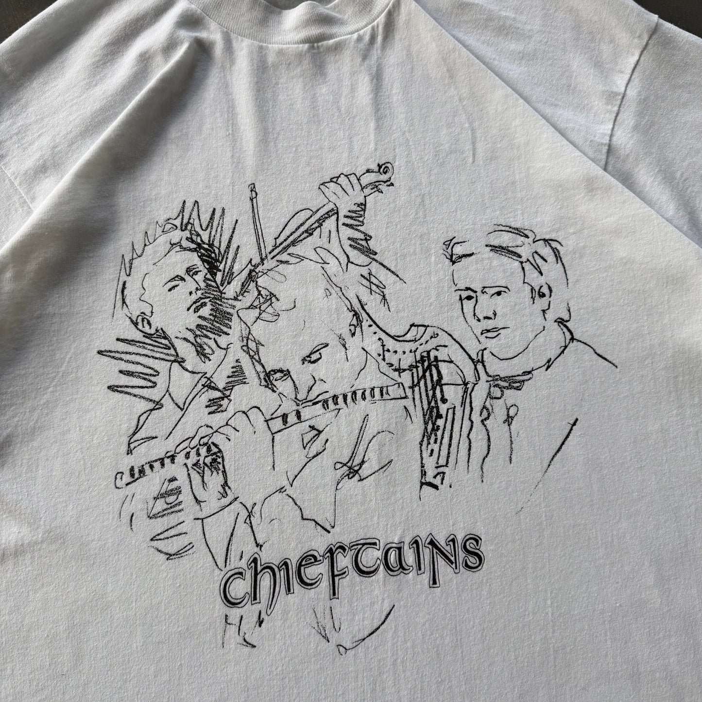 Vintage Chieftains Tee Size Large