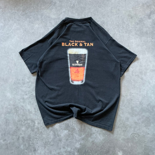 90's Black & Tan Tee Size XL