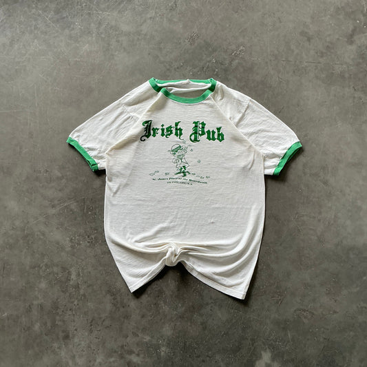 1980’s Irish Pub Ringer Tee Size S