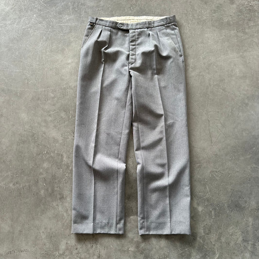 Vintage Tailored Wool Trousers W30