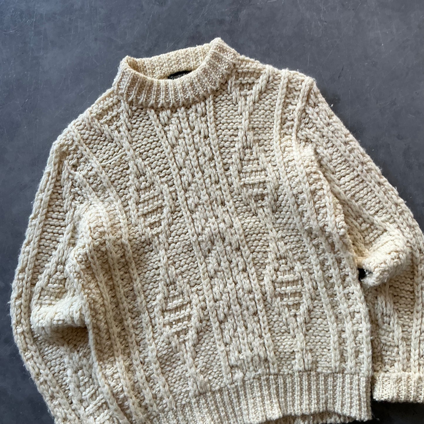 Vintage Aran Geansaí Size XS