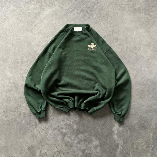 90's Ireland Claddagh Sweatshirt Size M