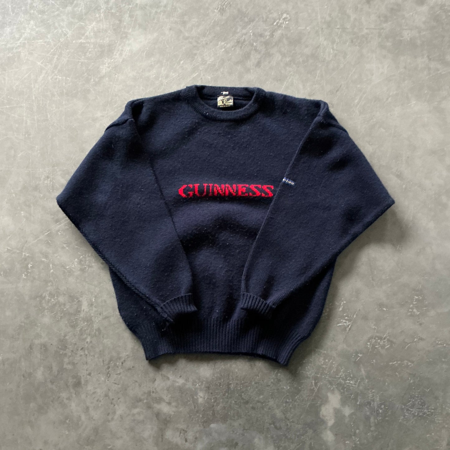 1980's Vintage Guinness Geansaí Size S