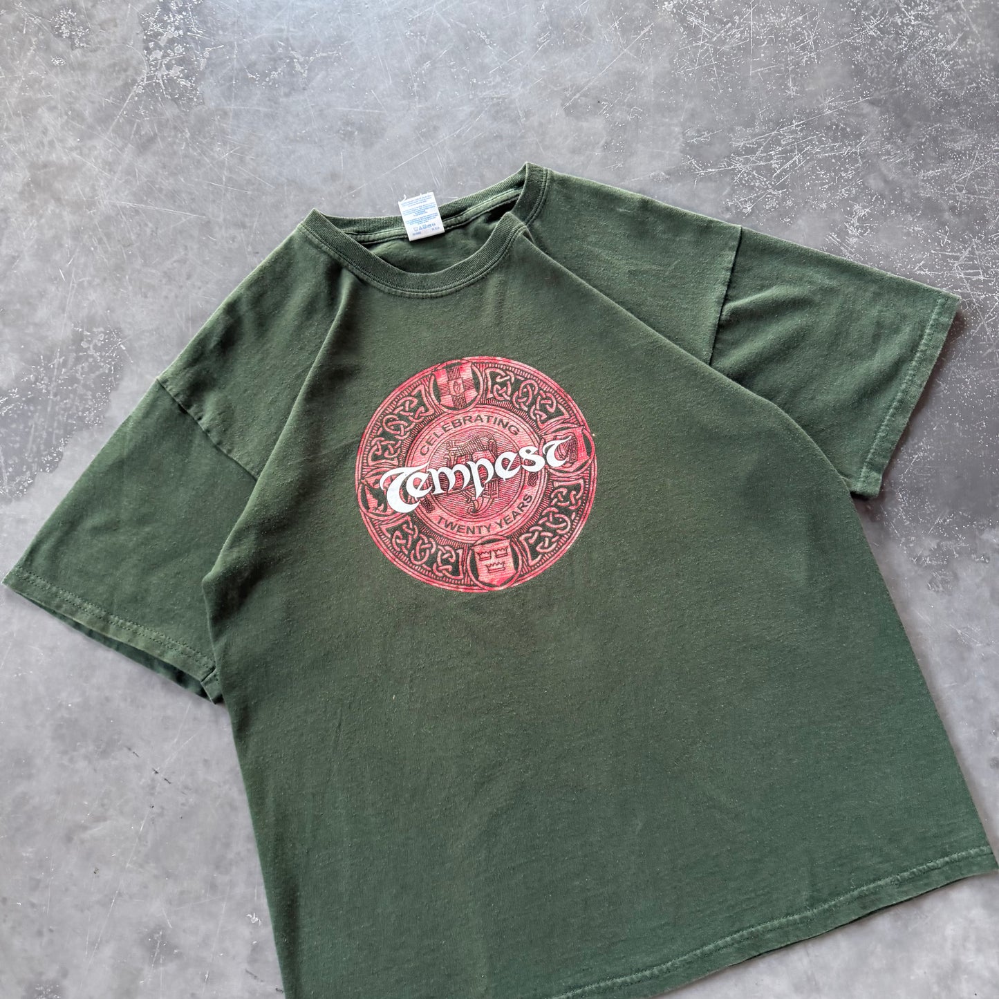 Tempest 20 Years Tour Tee Size Medium