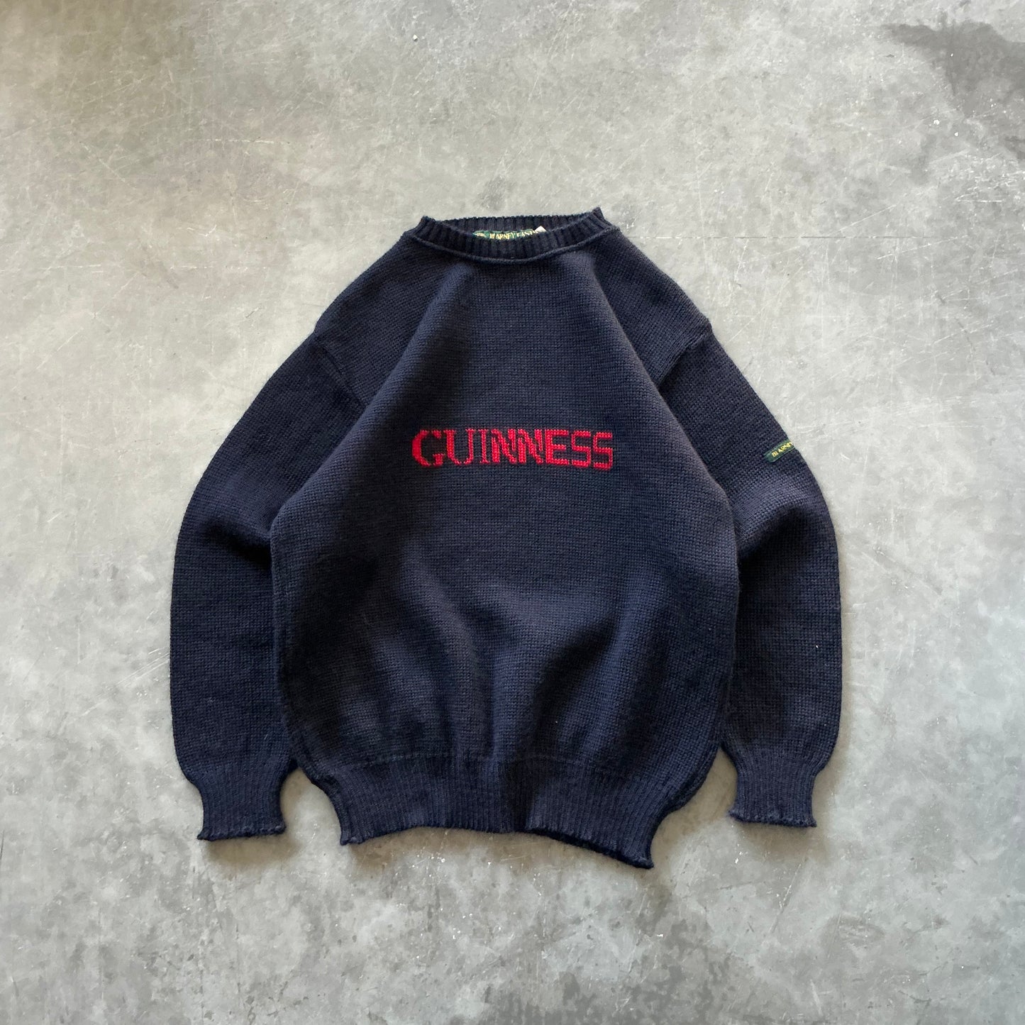 Vintage Guinness Wool Sweater Size M