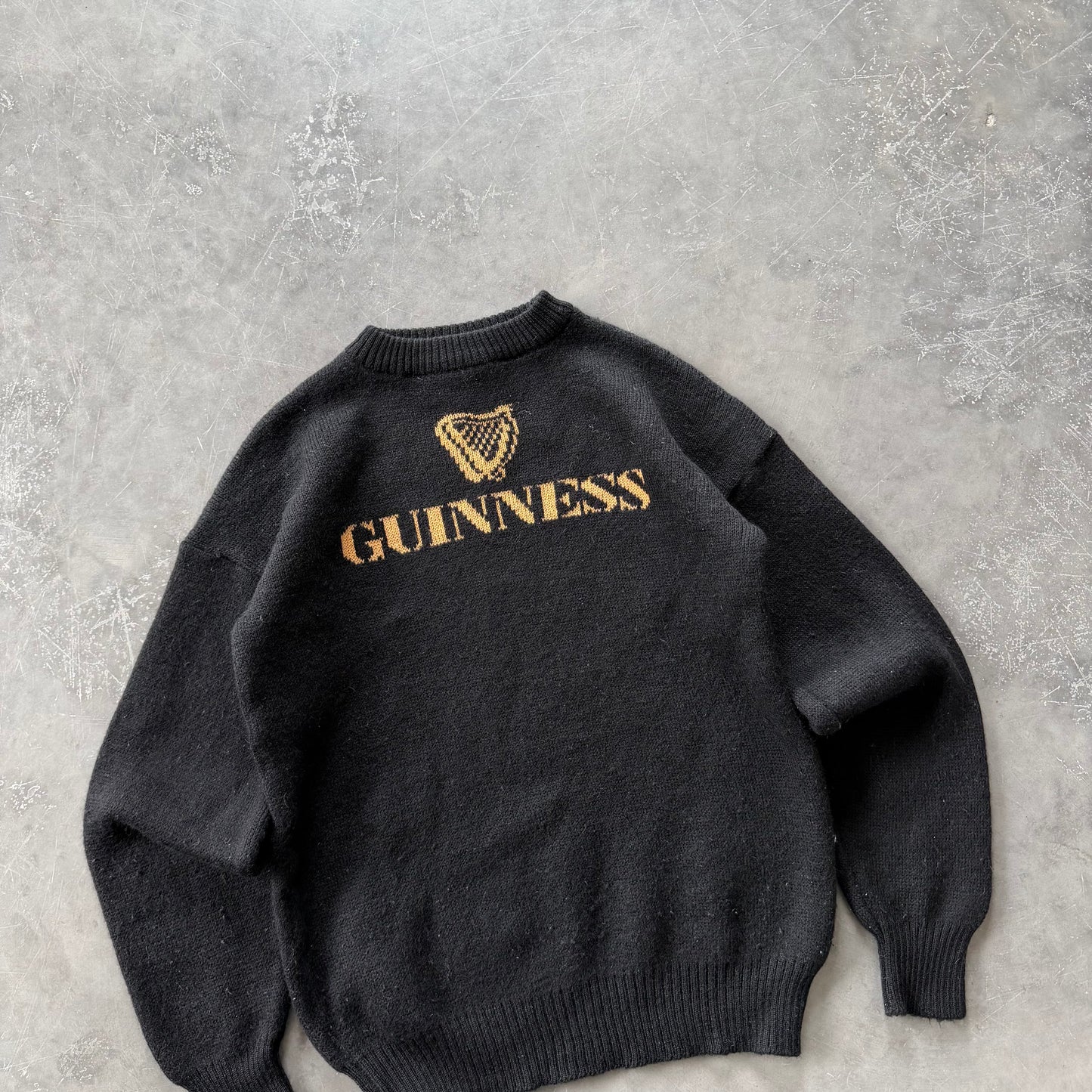 80's Guinness Wool Sweater Size XS