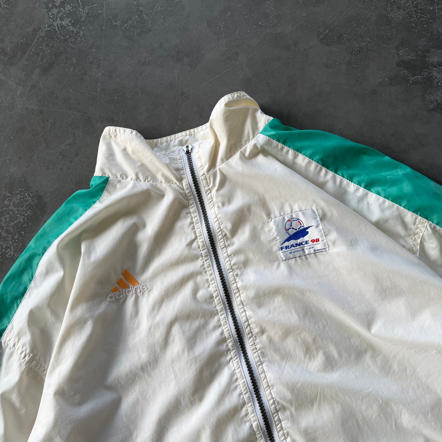 Adidas France 98' Ireland Track Jacket Size XXL