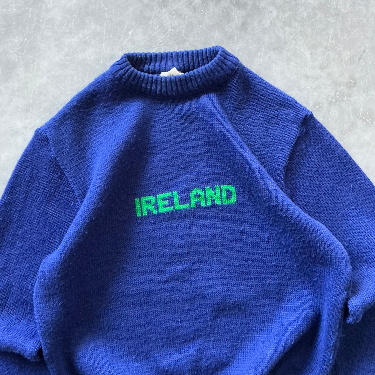 80’s Ireland Sweater Boxy Small