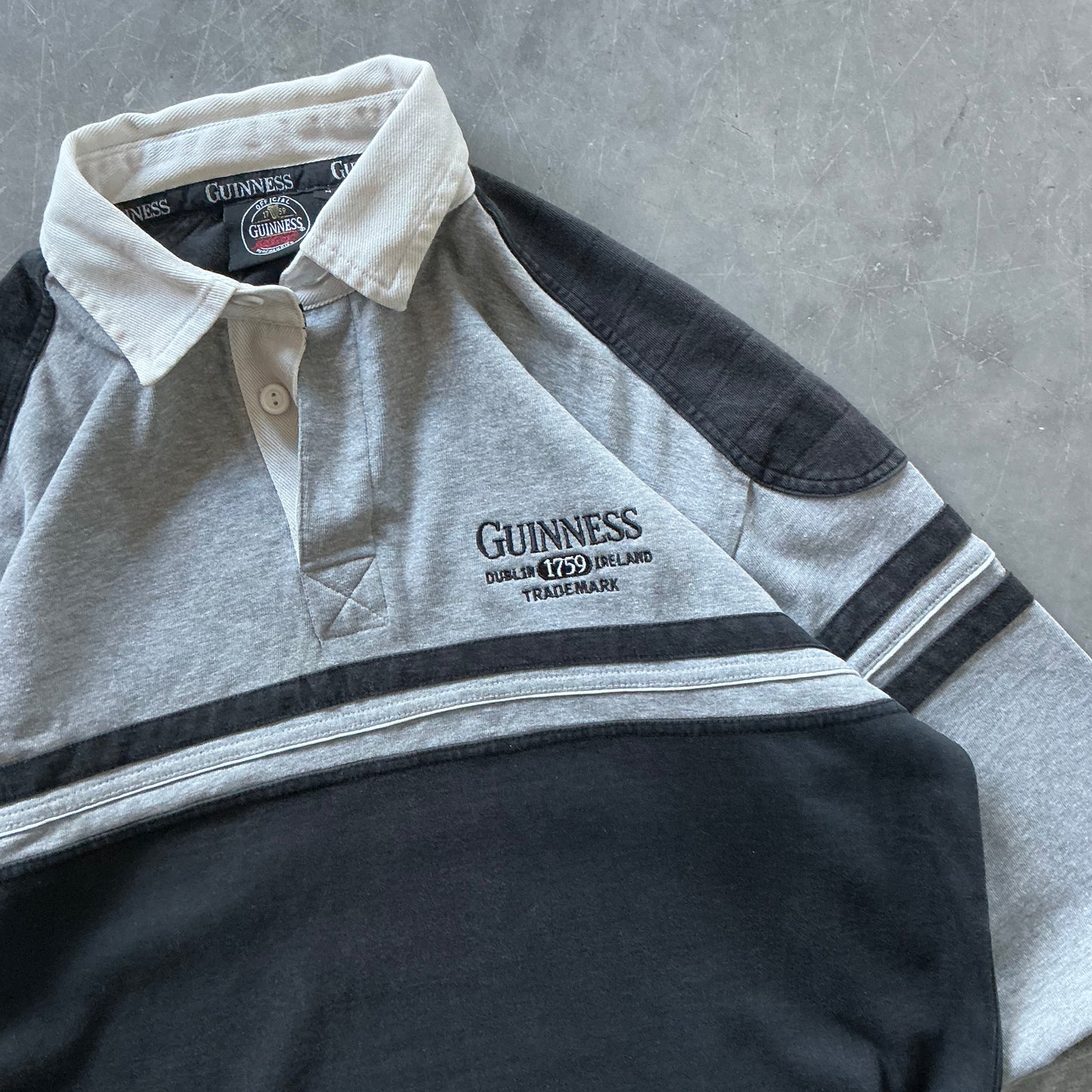 Vintage Guinness Rugby Shirt Size M