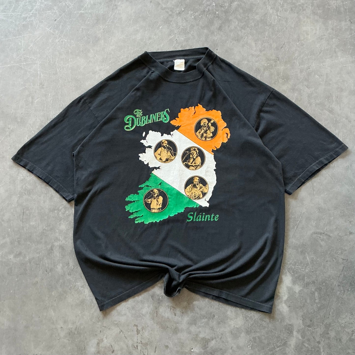 RARE 1995 Dubliners Euro Tour Tee Size XL