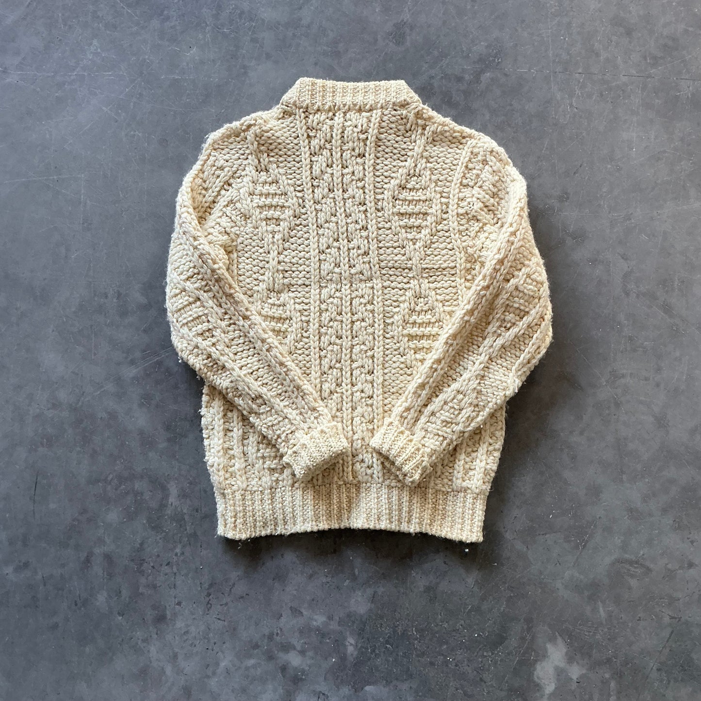 Vintage Aran Geansaí Size XS