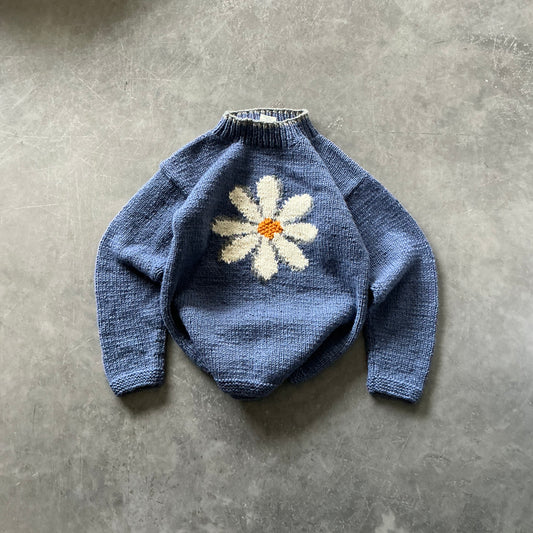 Vintage Pachamama Hand Knit Sweater Size Small