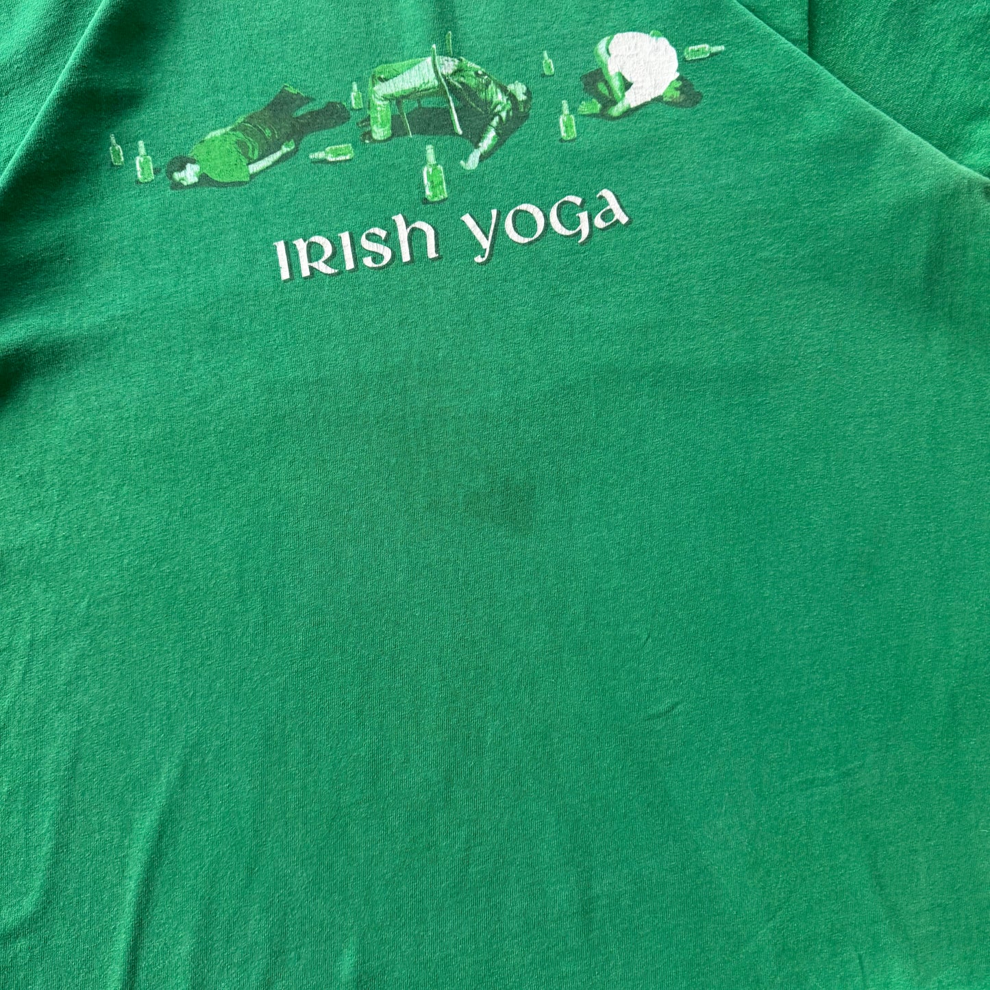 Vintage Irish Yoga Tee Size Medium