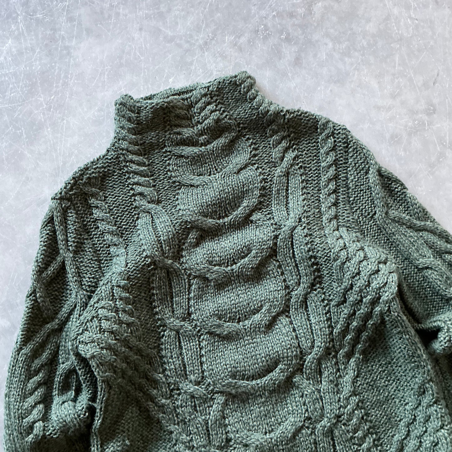 Vintage Aran Geansaí Size Small