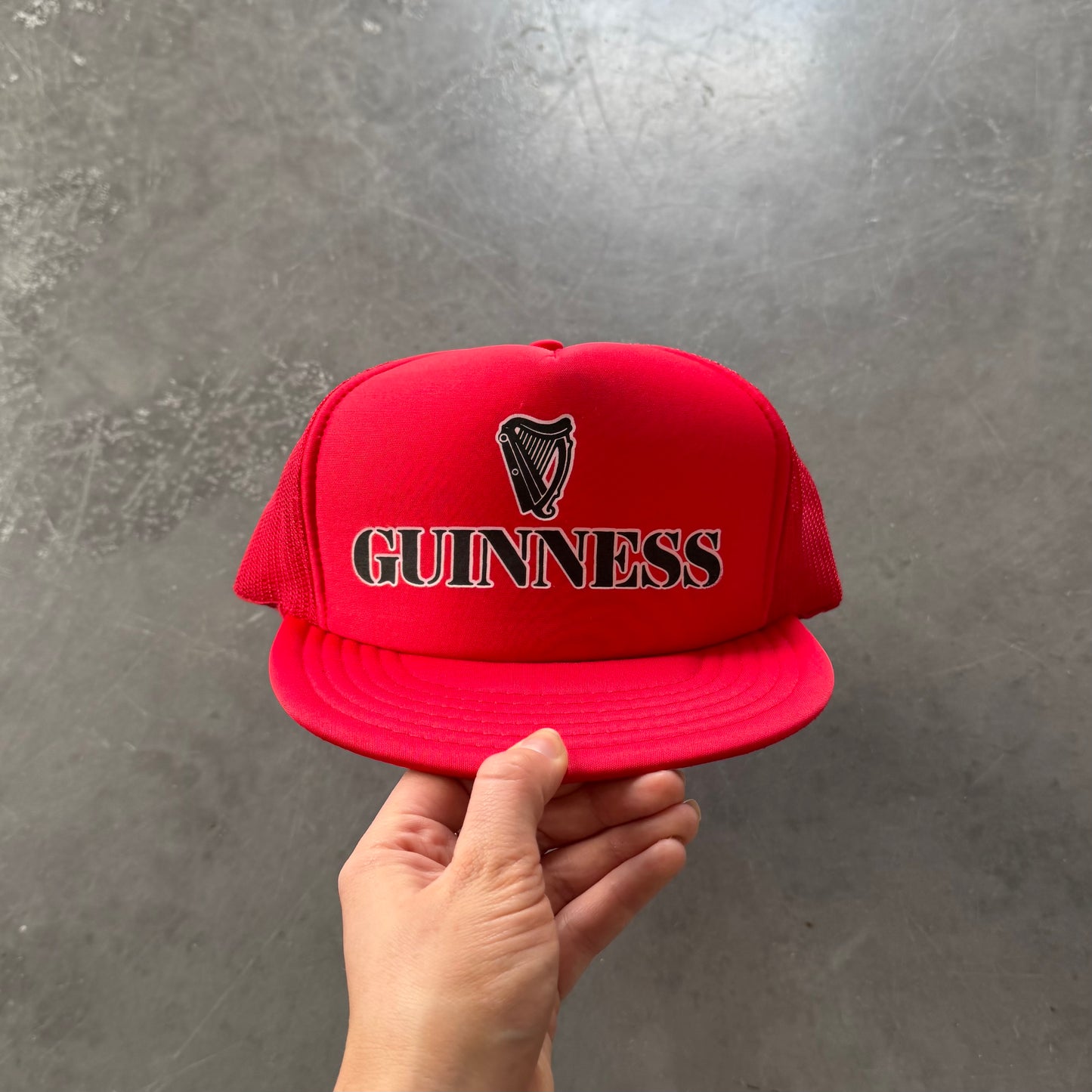Vintage Guinness Trucker Cap