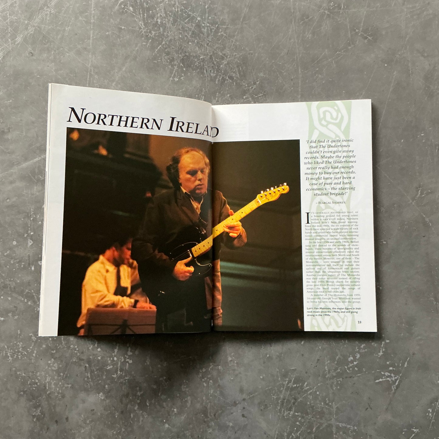 Vintage Irish Rock Book