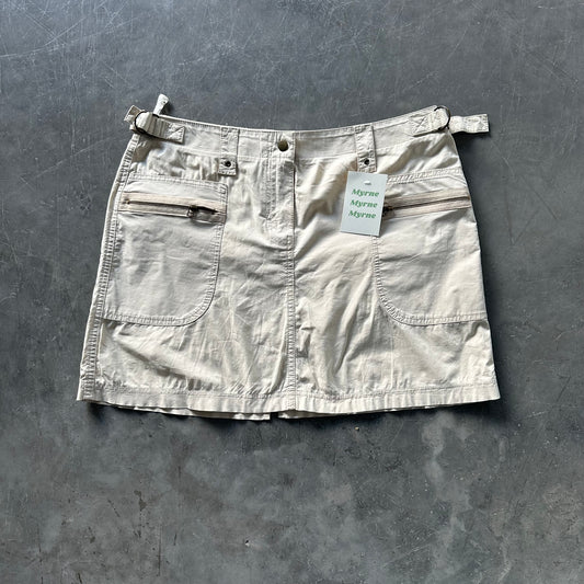 Vintage Cargo Mini Skirt UK 14