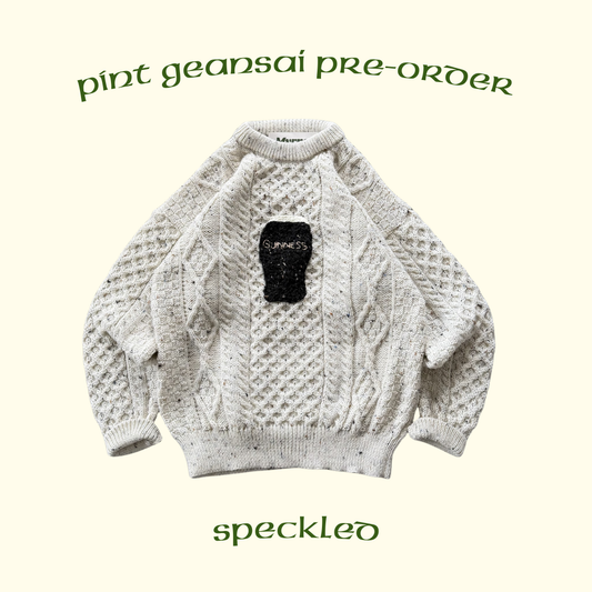 PINT GEANSAÍ *PRE-ORDER* - SPECKLED