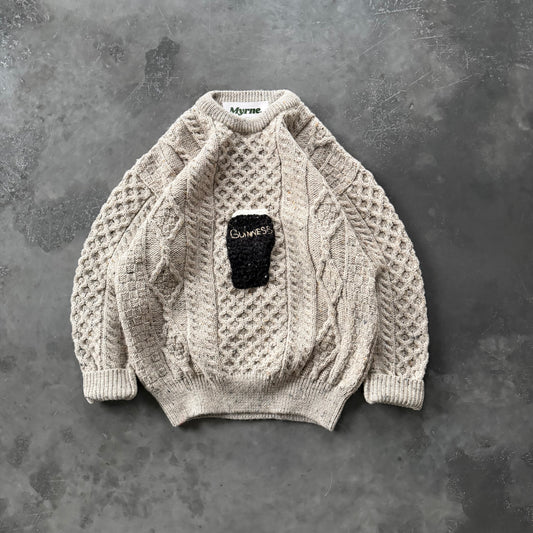 7. Embroidered Pint Geansaí Size Medium