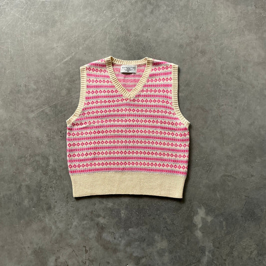 Vintage Wool Sweatervest Size Small