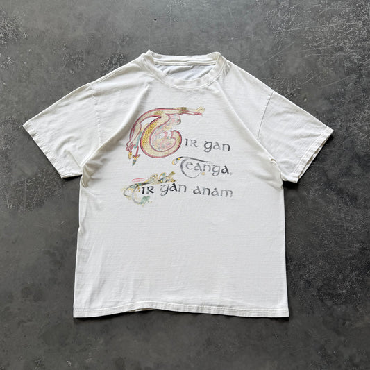 90’s Tír gan teanga, tír gan anam Tee, Boxy Large