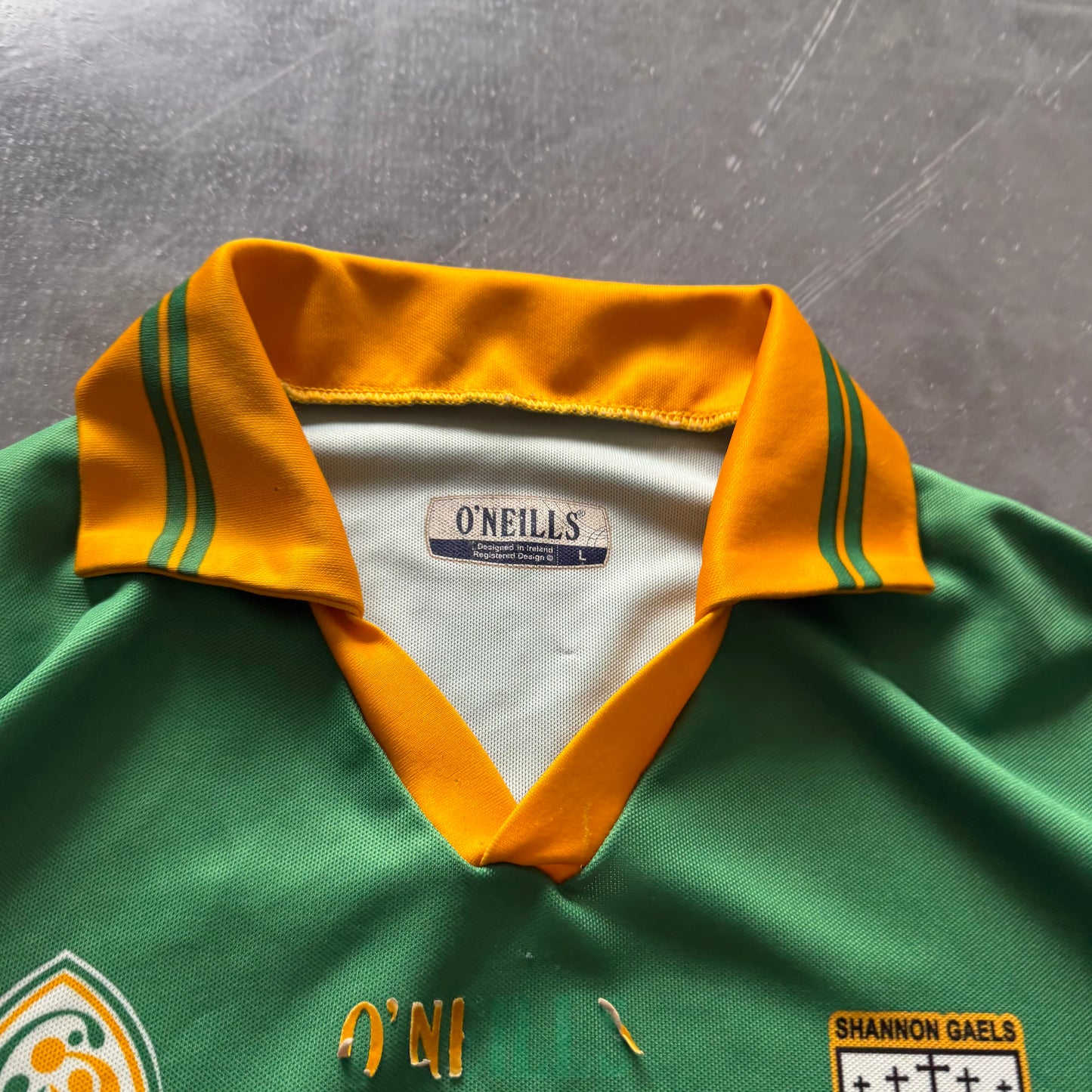 Vintage O'Neills Shannon Gaels Jersey Size Large