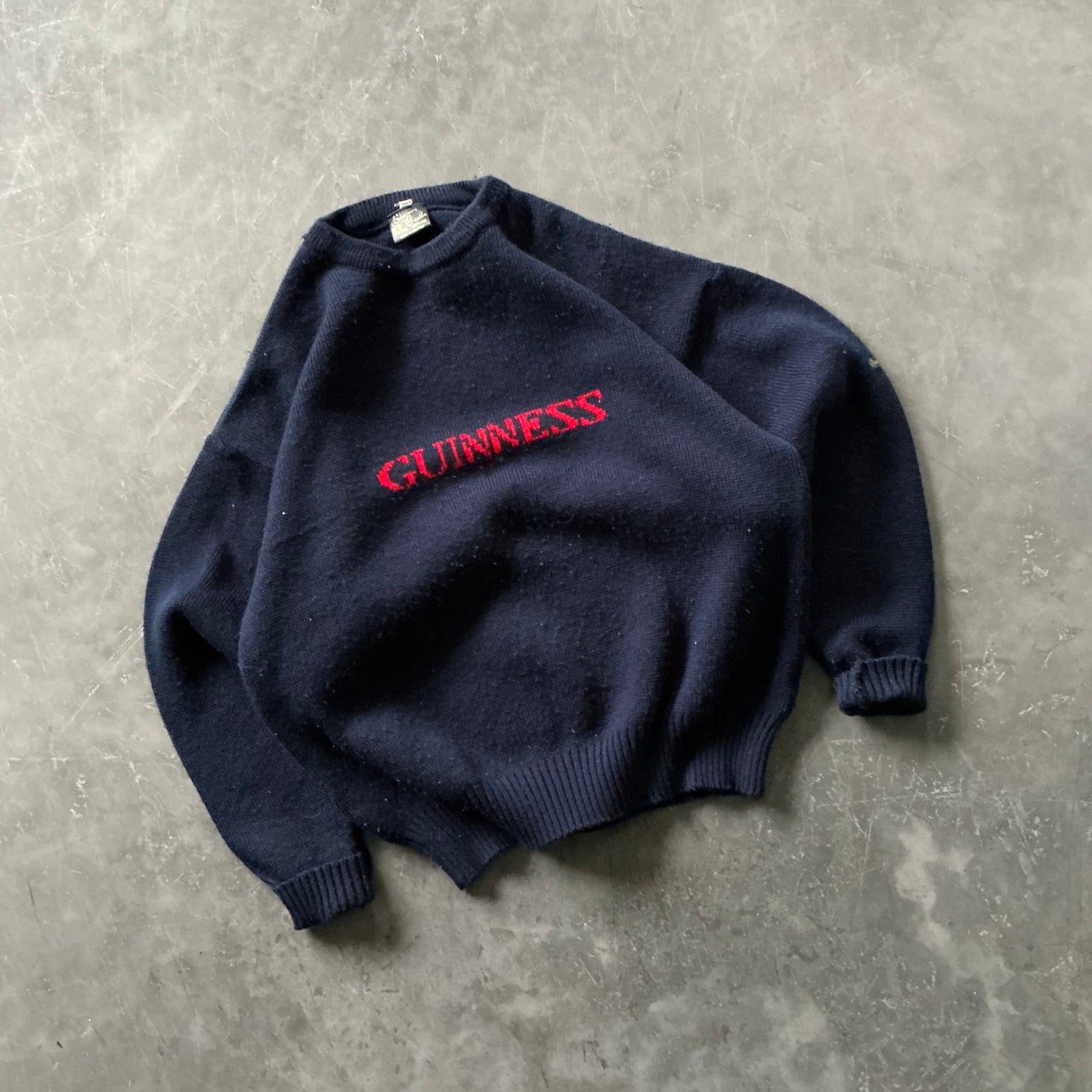 1980's Vintage Guinness Geansaí Size S