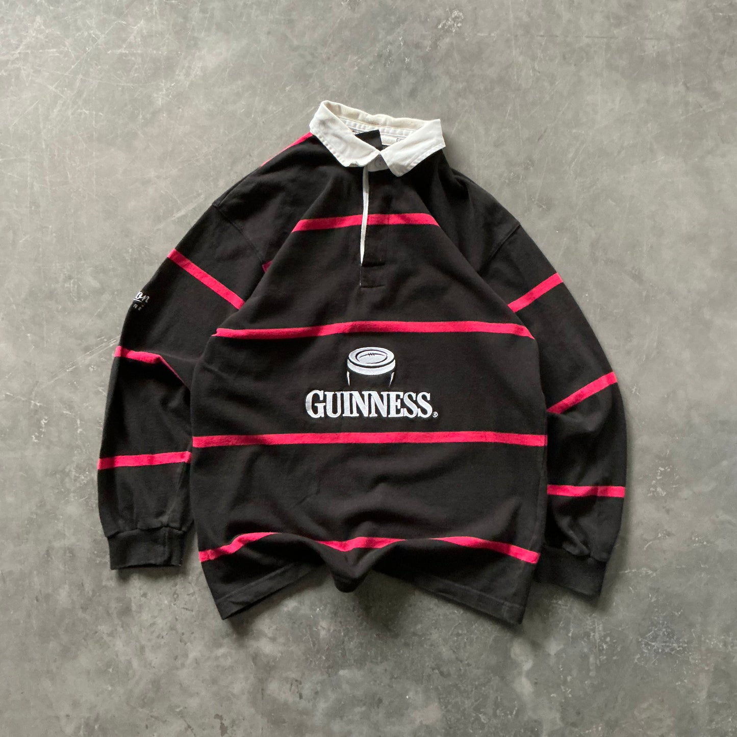 Vintage Guinness Rugby Shirt Size Medium