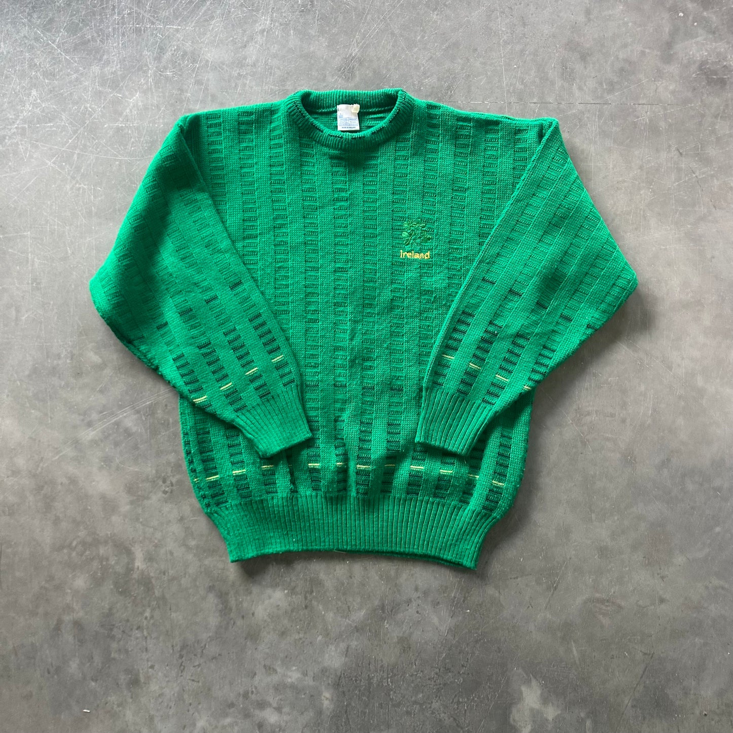 Vintage Ireland Sweater Size Medium