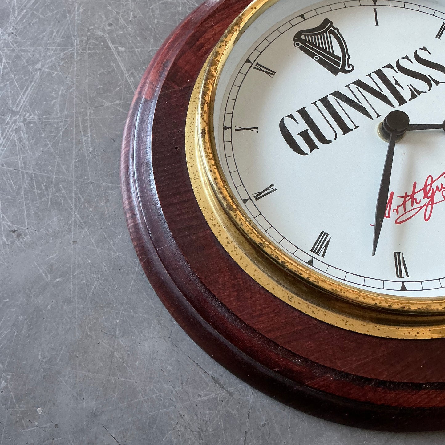 Vintage Guinness Clock