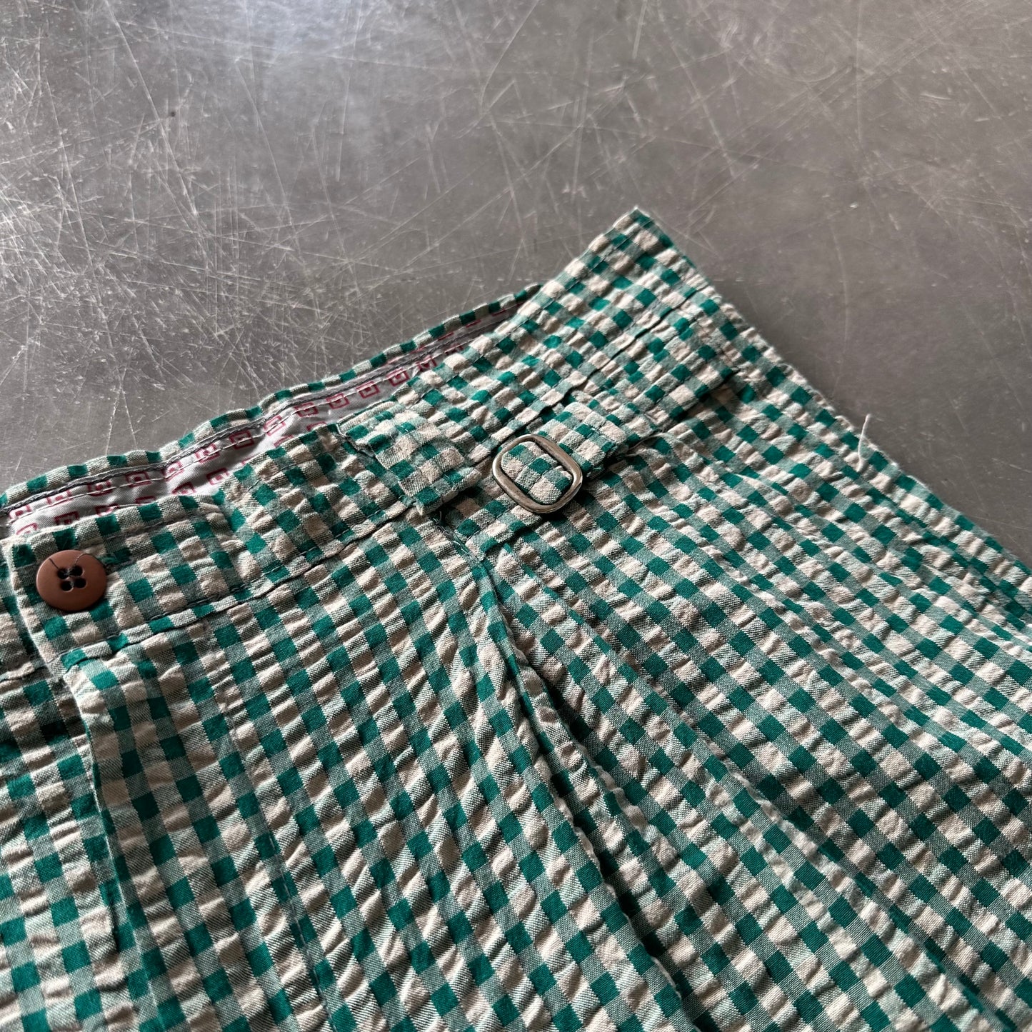 Vintage Check Shorts W32