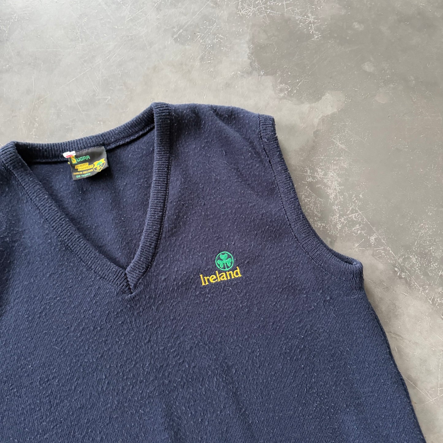 Vintage Ireland Sweatervest Size Large