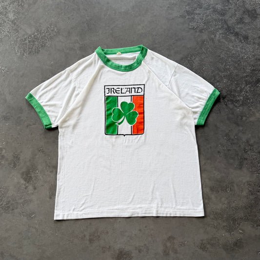 80’s Vintage Ireland Ringer Tee Size Medium