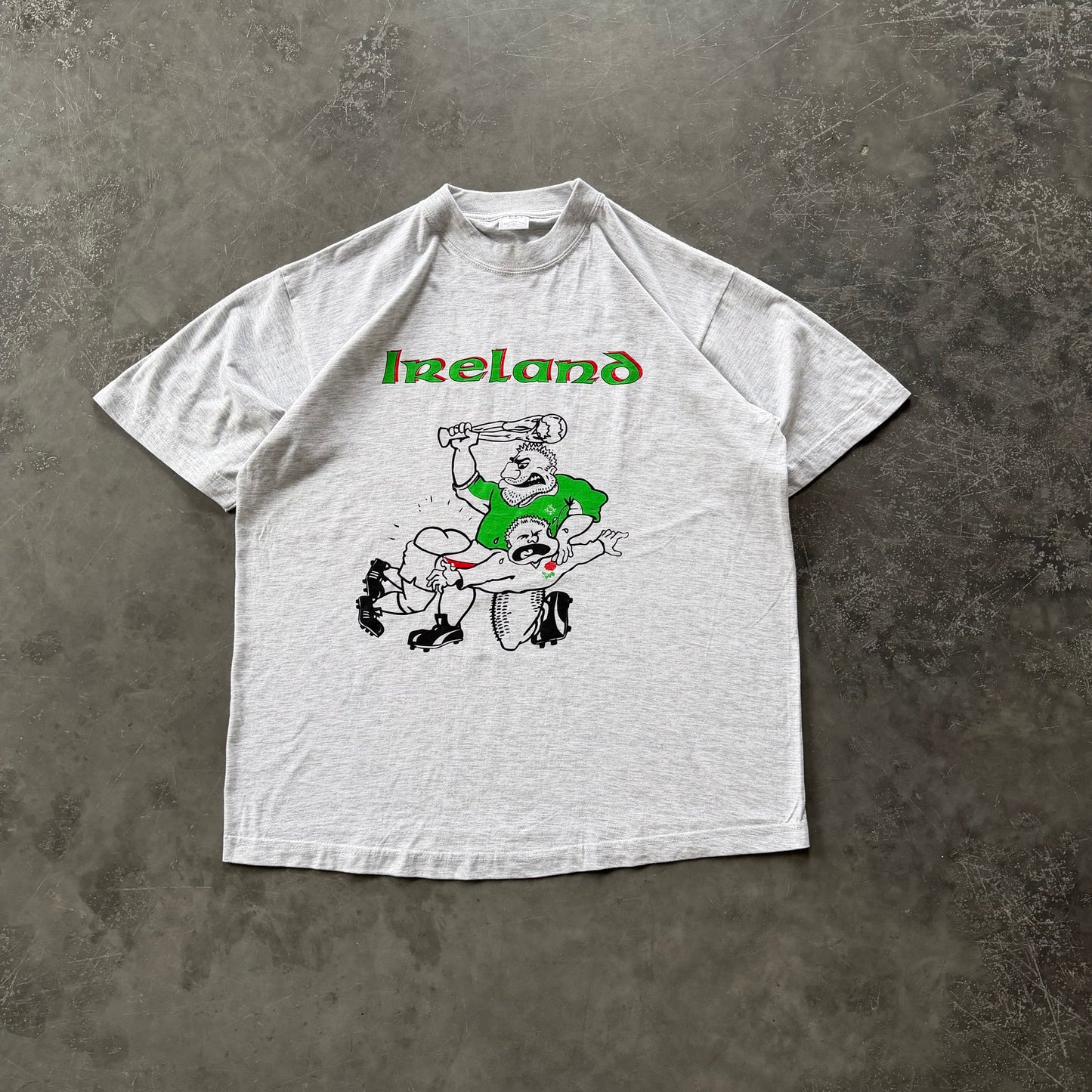 Vintage Ireland England Rugby Tee Size L/XL