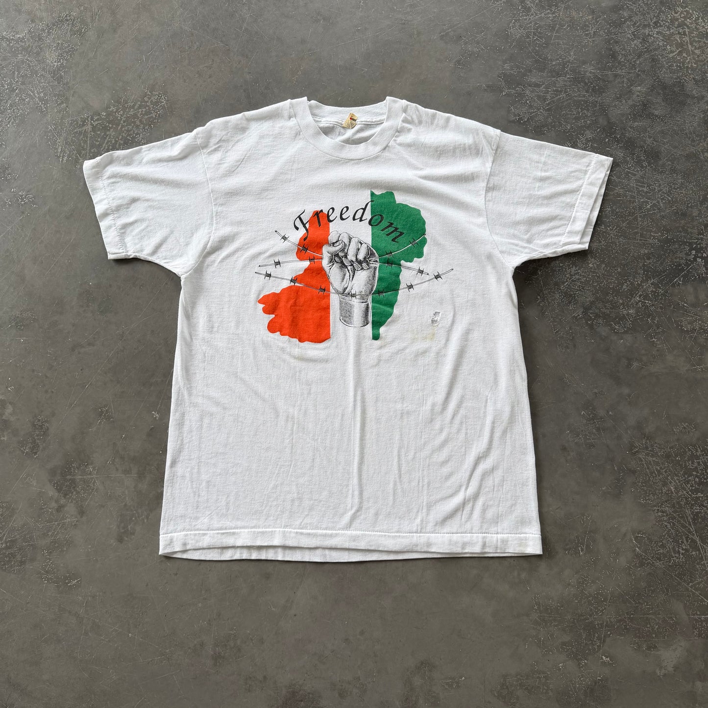 90’s Rare Vintage Irish Freedom Tee Size Medium