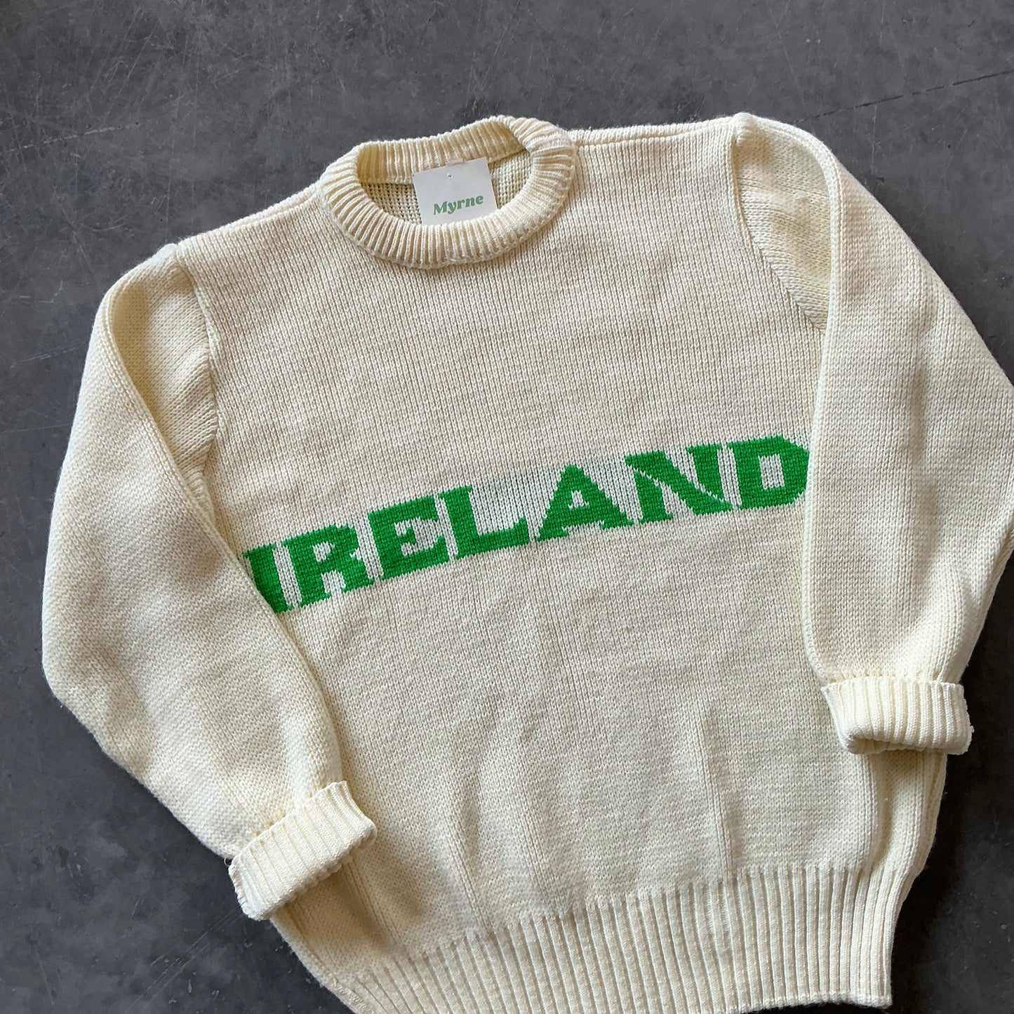 80's Vintage Ireland Sweater Size S