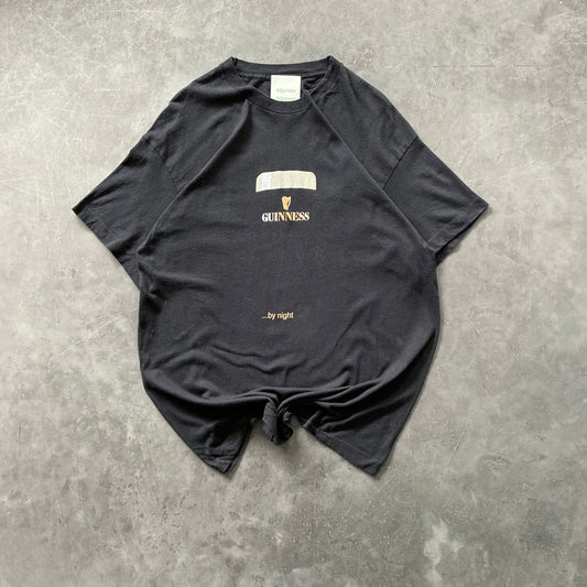 Vintage Guinness By Night Tee Size L