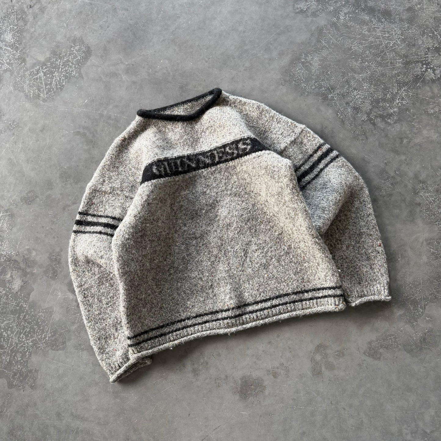 80's Carraig Donn Guinness Geansaí Size XS/S WMNS