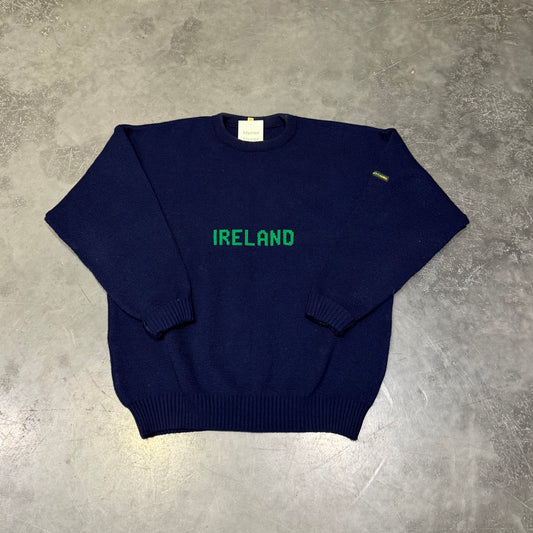 Vintage Navy Ireland Sweater Size XL