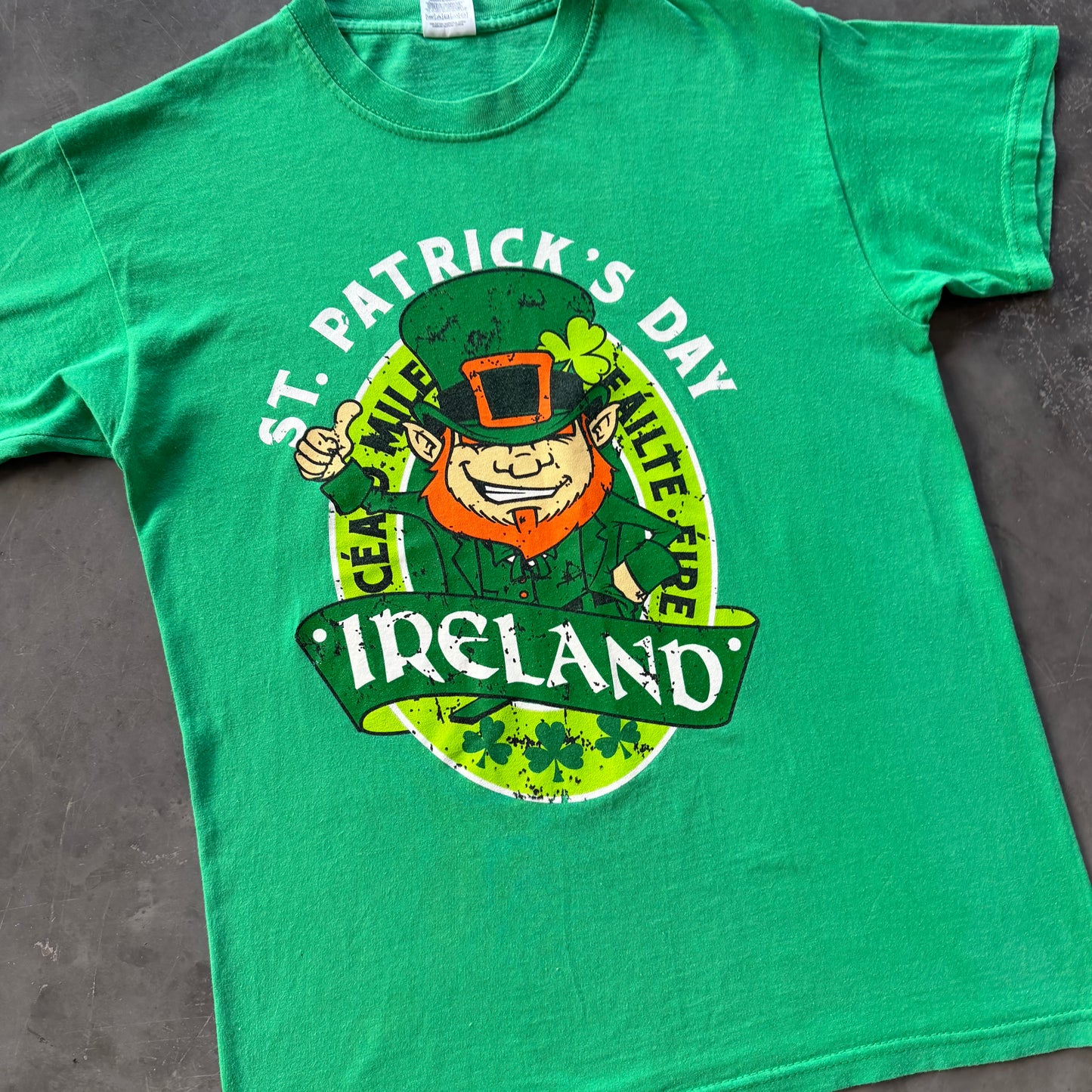Vintage St Patricks Day Tee Size XS