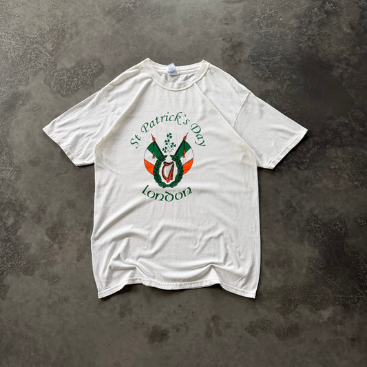 1990's London St Patricks Day Tee Size L