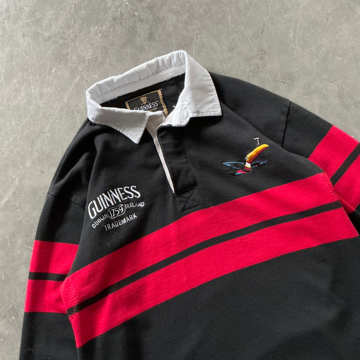 Vintage Guinness Rugby Shirt Size M