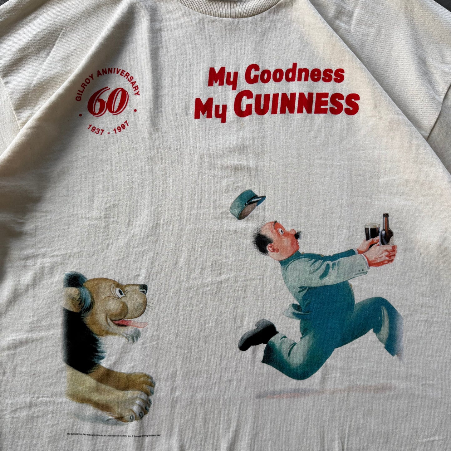 Vintage 1997 Guinness Tee Size XL